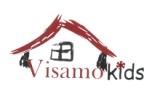 VKF IS A HOME FOR UNDERPRIVILEGED KIDS. THE LOGO HAS THREE COLOURS, WHITE, RED AND BLACK IN THE FORM OF A ROOFED HOME.