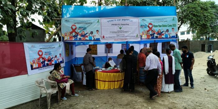 Health Camp on World Aids Day