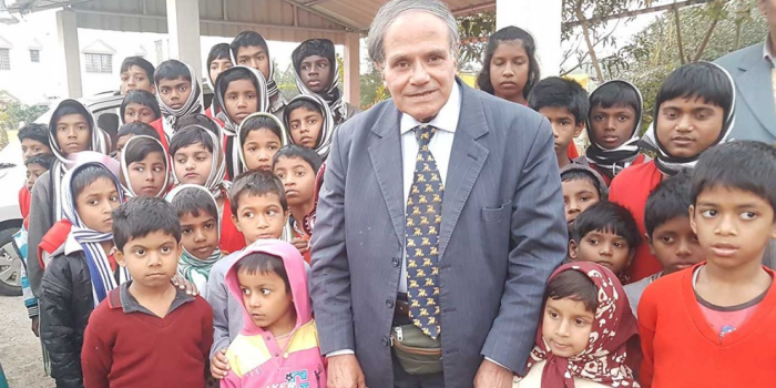 Dr Biswas Helping others 
