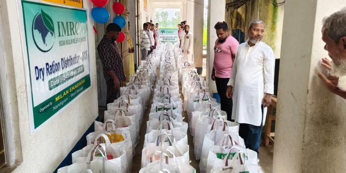 200 Dry Ration Packets for poor and needy people 